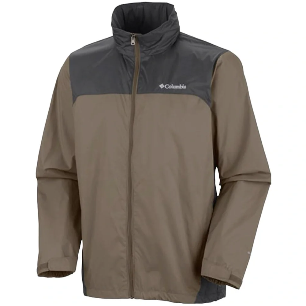Columbia Men's Rain Jacket, Color is  Tusk,Grill size XL,  NWT